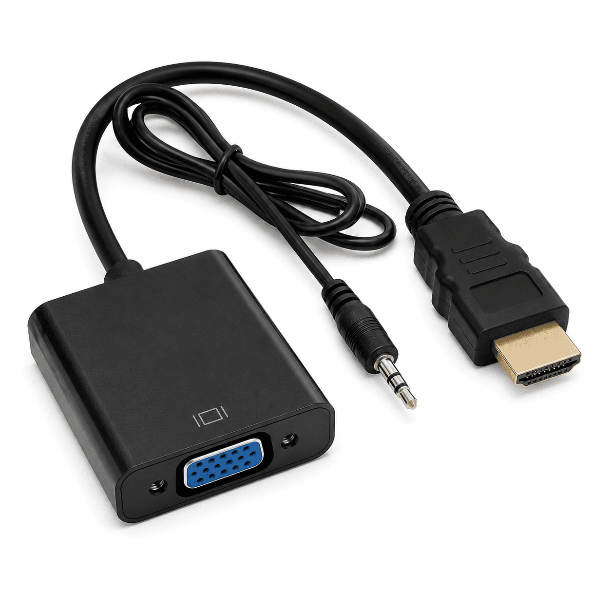 HDMI to VGA Adapter with Audio